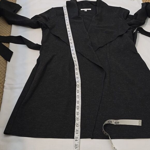 CABI WRAP COAT CHARCOAL GRAY SIZE MEDIUM - Picture 7 of 11